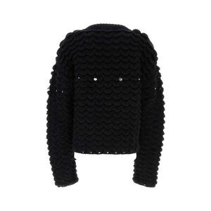 NAMACHEKO Textured Knit Sweater Men BLACK Sweaters & Cardigans